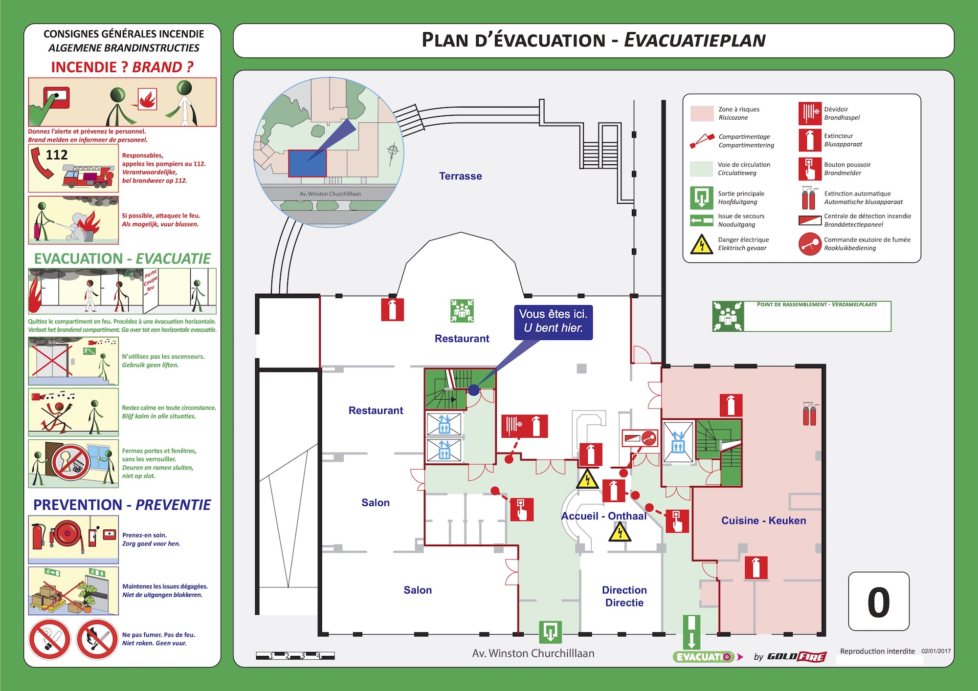 Nursing home evacuation plan
